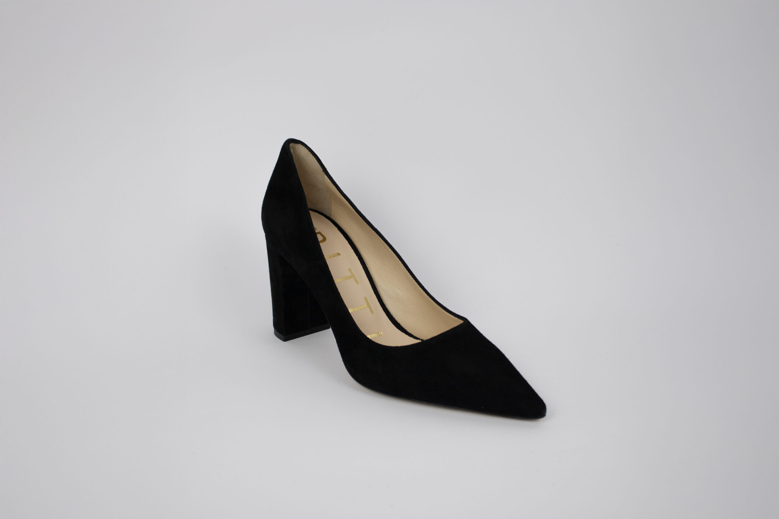 Dècolletè Nancy- Camoscio nero