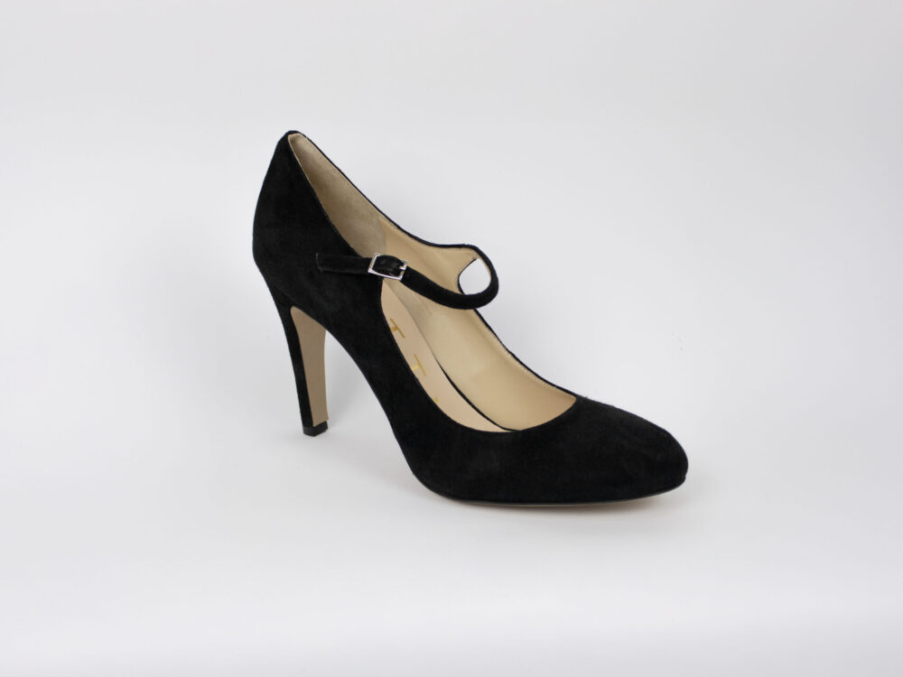 Dècolletè Cristin- Camoscio nero