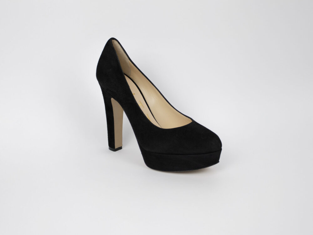 Dècolletè Ruby- Camoscio nero