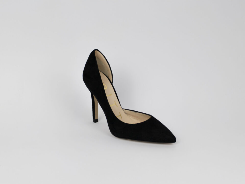 Dècolletè Alina- Camoscio nero