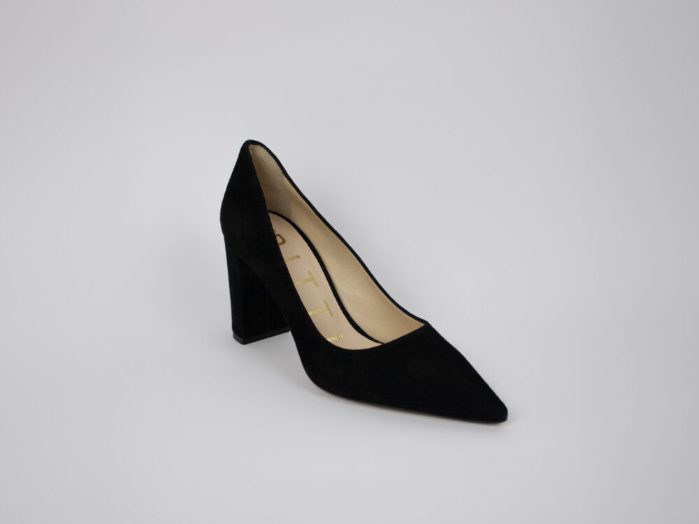 Dècolletè Nancy- Camoscio nero