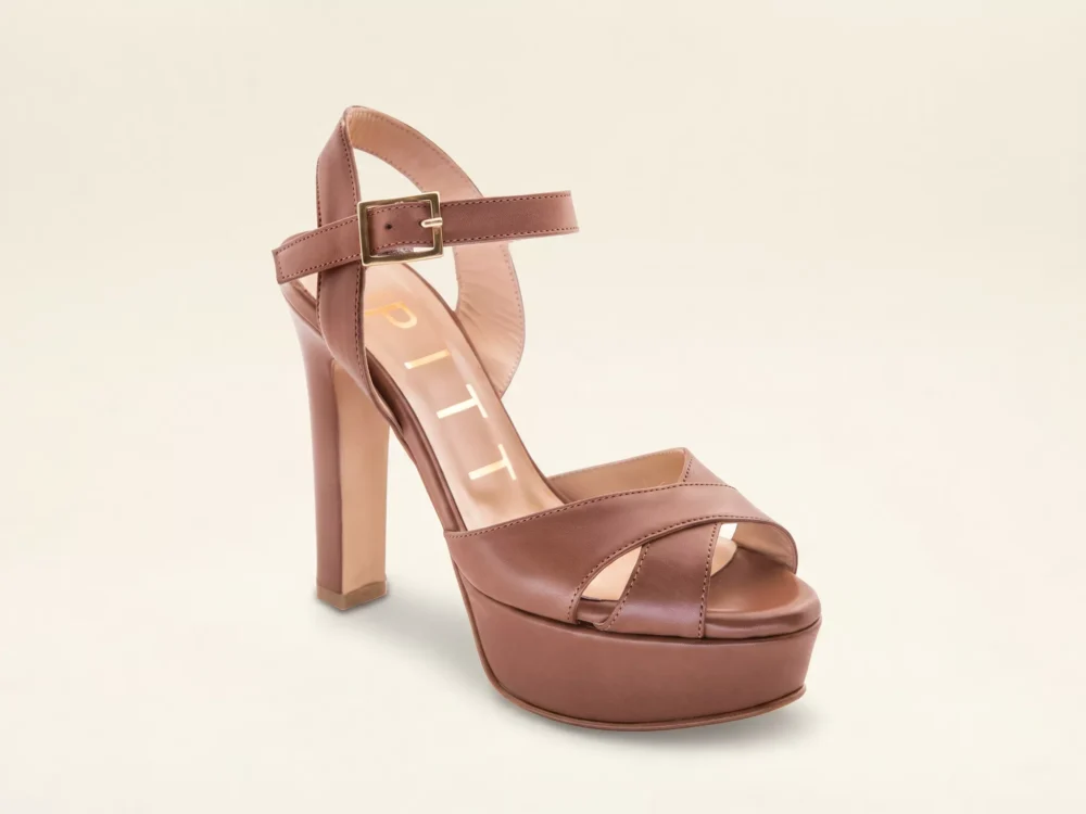 Lara - Sandalo Plato Cuoio